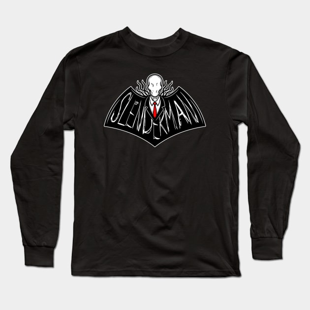 The Slender Knight Long Sleeve T-Shirt by BWartwork